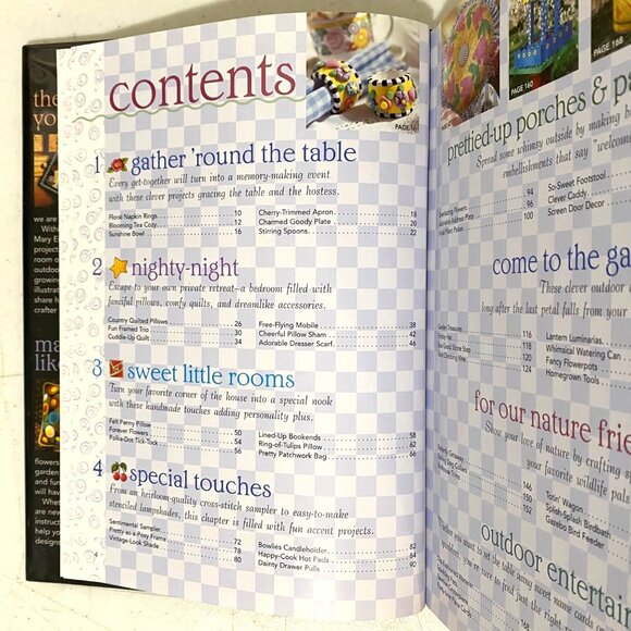 Decorating Ideas Hardcover Mary Engelbreit First Edition 2001 Nostalgia Whimsy - Picture 6 of 10